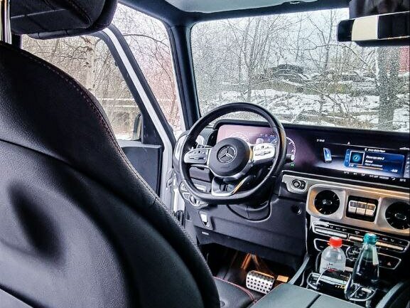 2021 Mercedes-Benz G-Класс 400 d III (W463), белый, 14000000 рублей - вид 14