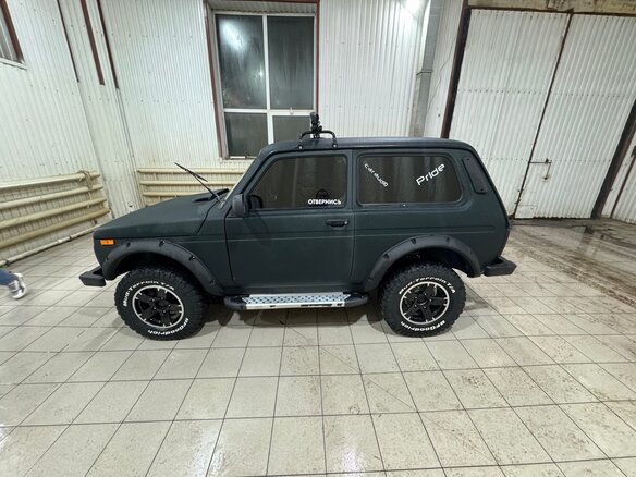 2015 Lada (ВАЗ) 2121 (4x4) I Рестайлинг, зелёный, 750000 рублей - вид 3