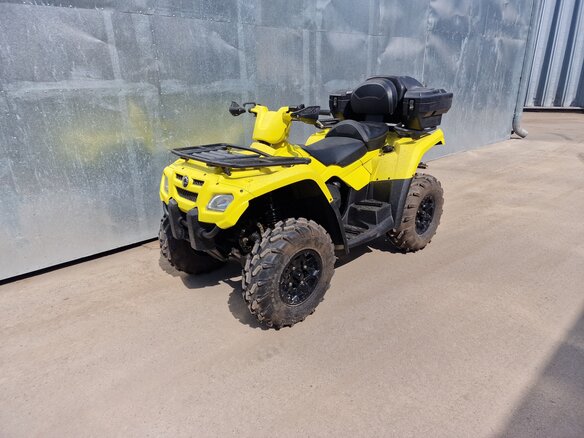 2011 BRP Can-Am Outlander 400, жёлтый, 370000 рублей - вид 4