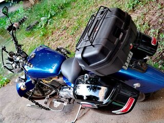 1995 Honda VT 1100, синий, 400000 рублей, вид 3
