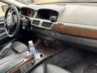 2003 BMW 7 серии Long 745Li IV (E65/E66), чёрный, 650000 рублей, вид 5