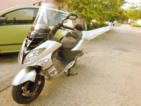 2011 Sym Joyride, серебристый, 130000 рублей, вид 1
