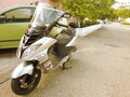 2011 Sym Joyride, серебристый, 130000 рублей