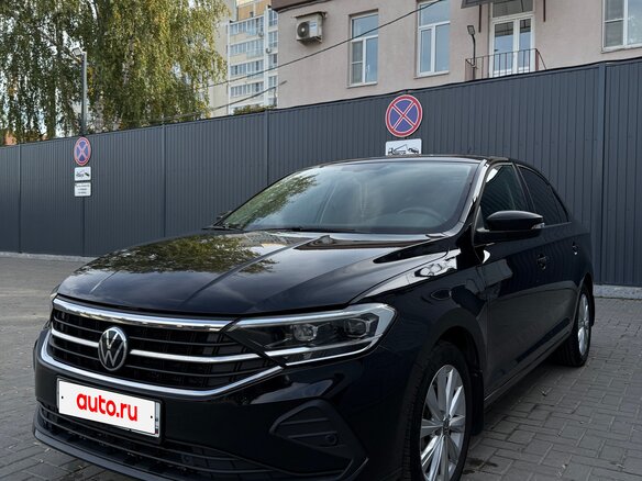 2022 Volkswagen Polo VI, чёрный, 1780000 рублей - вид 15
