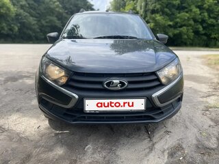 2019 Lada (ВАЗ) Granta Cross I Рестайлинг, серый, 495000 рублей, вид 4