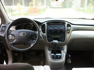 2002 Toyota Highlander I (XU20), чёрный, 1200000 рублей, вид 5