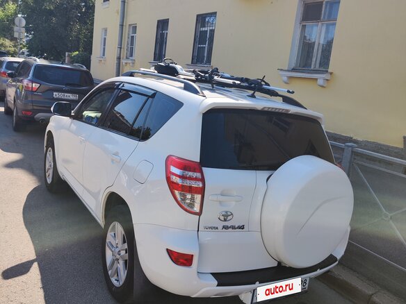 2010 Toyota RAV4 III (XA30) Рестайлинг, белый, 1460000 рублей - вид 2
