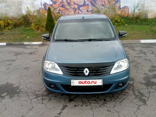 2010 Renault Logan I Рестайлинг, синий, 650000 рублей, вид 1