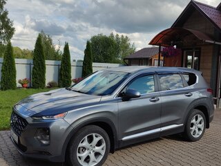 2018 Hyundai Santa Fe IV, серый, 2800000 рублей, вид 5
