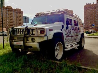 2004 Hummer H2 I, белый, 3900000 рублей, вид 2