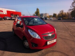 2012 Chevrolet Spark III, красный, 789000 рублей, вид 3
