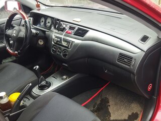 2007 Mitsubishi Lancer IX Рестайлинг, красный, 550000 рублей, вид 4