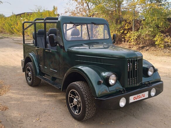 1967 ГАЗ 69 69А, зелёный - вид 2