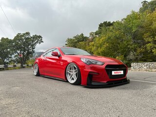 2012 Hyundai Genesis Coupe I Рестайлинг, красный, 2800000 рублей, вид 2