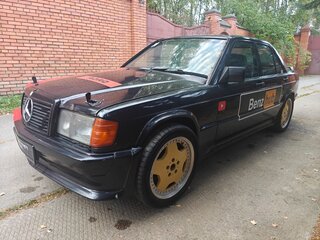 1987 Mercedes-Benz 190 (W201), чёрный, 680000 рублей, вид 5