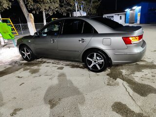 2008 Hyundai Sonata V (NF) Рестайлинг, серый, 1200000 рублей, вид 4