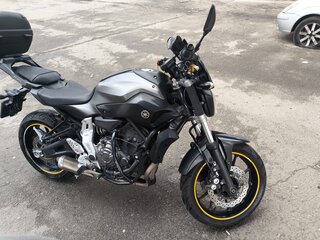 2015 Yamaha MT-07 (FZ-07), серый, 550000 рублей, вид 5