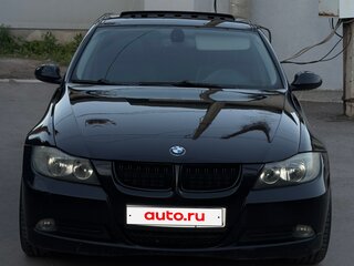2008 BMW 3 серии 318d V (E90/E91/E92/E93), чёрный, 1090000 рублей, вид 1