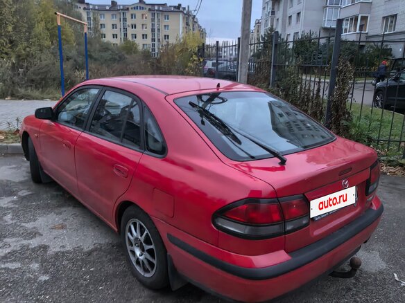2001 Mazda 626 V (GF), красный, 150000 рублей - вид 7