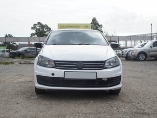 2018 Volkswagen Polo V Рестайлинг, белый, 440000 рублей, вид 2
