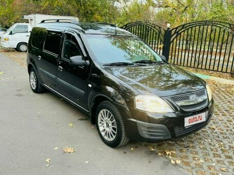 2016 Lada (ВАЗ) Largus I, чёрный, 630000 рублей, вид 4