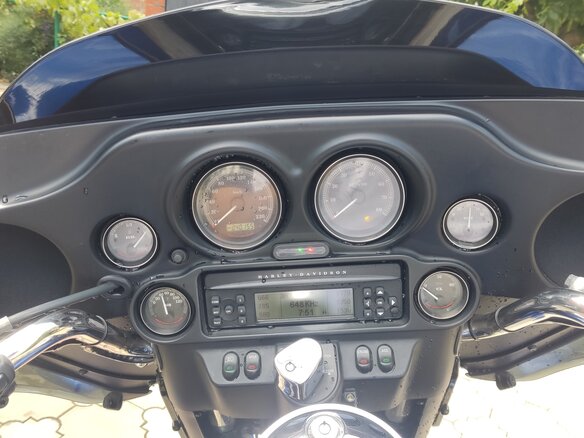 2009 Harley-Davidson Electra Glide, синий, 970000 рублей - вид 14