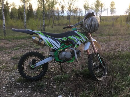 2021 Motoland APEX125, зелёный, 75000 рублей, вид 5