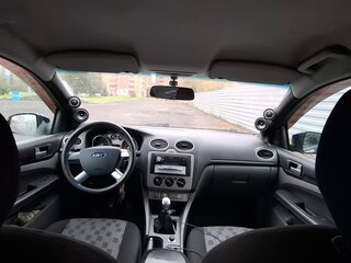 2009 Ford Focus II Рестайлинг, чёрный, 540000 рублей, вид 3