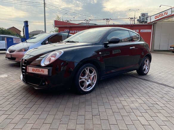 2009 Alfa Romeo MiTo I, чёрный - вид 3