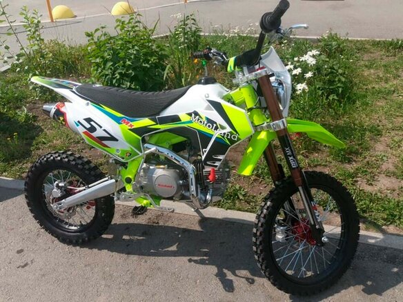 2025 Motoland MX 125, зелёный, 94400 рублей