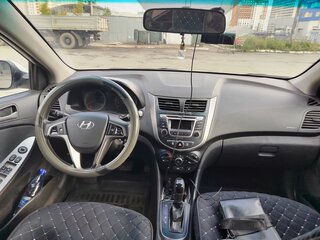 2015 Hyundai Solaris I Рестайлинг, белый, 830000 рублей, вид 5