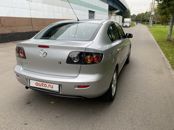 2006 Mazda 3 I (BK) Рестайлинг, серый - вид 3