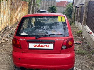 2001 Daewoo Matiz I Рестайлинг, красный, 150000 рублей, вид 2