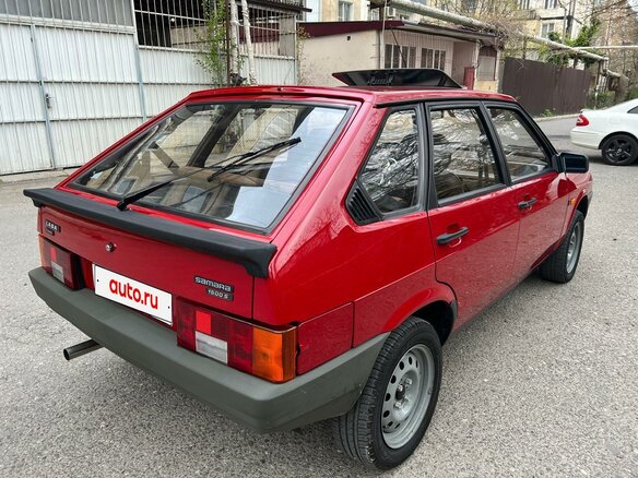 1991 Lada (ВАЗ) 2109, красный, 440000 рублей - вид 5