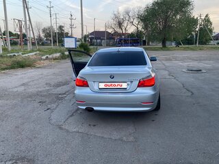 2008 BMW 5 серии 520i V (E60/E61) Рестайлинг, серебристый, 980000 рублей, вид 5