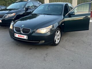 2007 BMW 5 серии 530xd V (E60/E61) Рестайлинг, зелёный, 1300000 рублей, вид 1