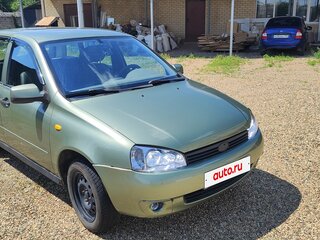 2009 Lada (ВАЗ) Kalina I, зелёный, 170000 рублей, вид 2