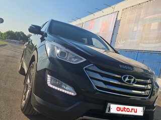 2012 Hyundai Santa Fe III, чёрный, 1900000 рублей, вид 2