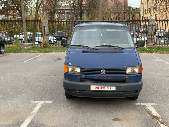 1996 Volkswagen Transporter T4, синий - вид 2