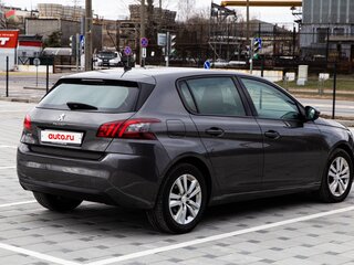 2018 Peugeot 308 II Рестайлинг, серый, 990000 рублей, вид 3