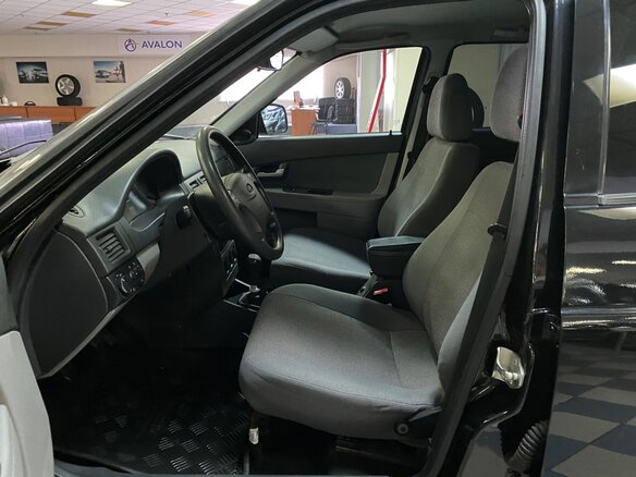 2012 Lada (ВАЗ) Priora I, чёрный - вид 16