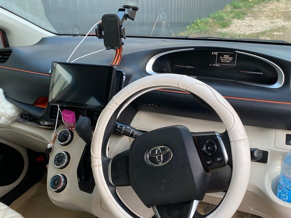 2018 Toyota Sienta II, красный, 1780000 рублей - вид 16