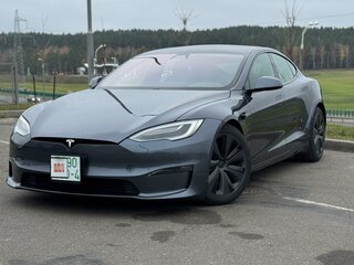 2021 Tesla Model S Long Range I Рестайлинг 2, серый, 3419042 рублей, вид 1