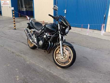 2005 Honda CB 400 Super Four, чёрный, 340000 рублей, вид 3