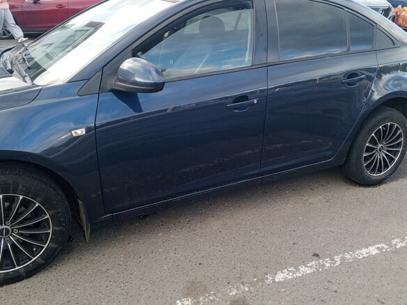 2010 Chevrolet Cruze I, синий, 530000 рублей - вид 6