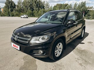2014 Volkswagen Tiguan I Рестайлинг, чёрный, 1200000 рублей, вид 1