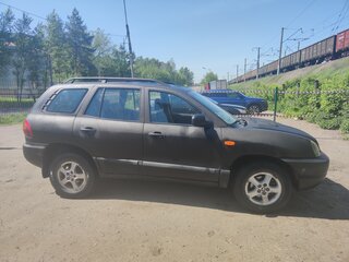 2001 Hyundai Santa Fe I, чёрный, 295000 рублей, вид 2
