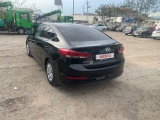 2018 Hyundai Elantra VI (AD), чёрный, 1695000 рублей, вид 5