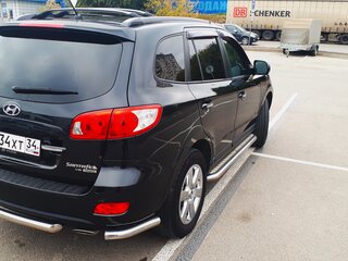 2008 Hyundai Santa Fe II, чёрный, 1300000 рублей, вид 4