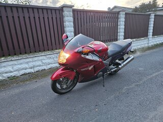 2000 Honda CBR 1100 XX, красный, 400000 рублей, вид 2